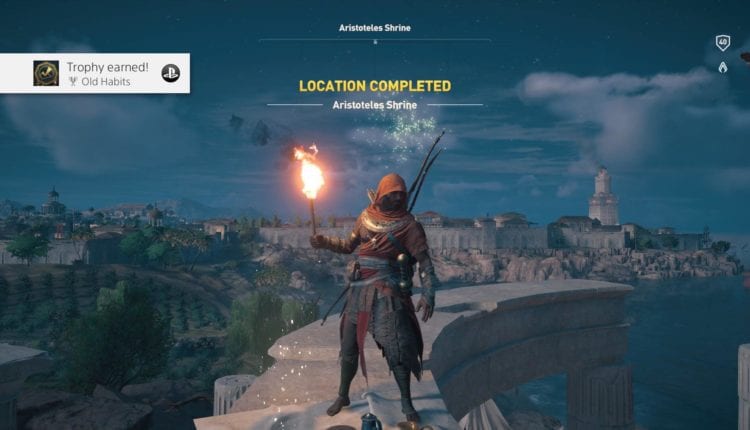 AC Origins] Old Habits and 100% game progress